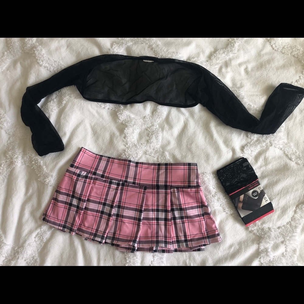 Sexy School Girl Costume -Sexy Costume - Halloween